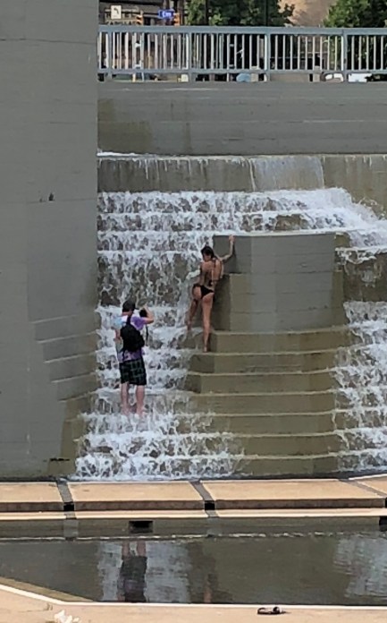 Modeling in the park